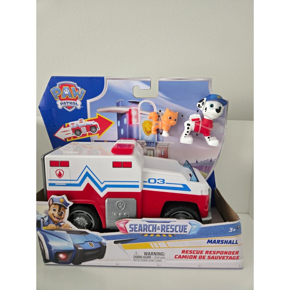 PAW Patrol Search & Rescue Marshall Rescue Responder Fire Truck